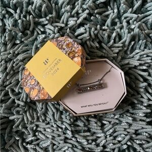 Bomb Party Birthday Collection Necklace 2024 : Statement Bar Goddess